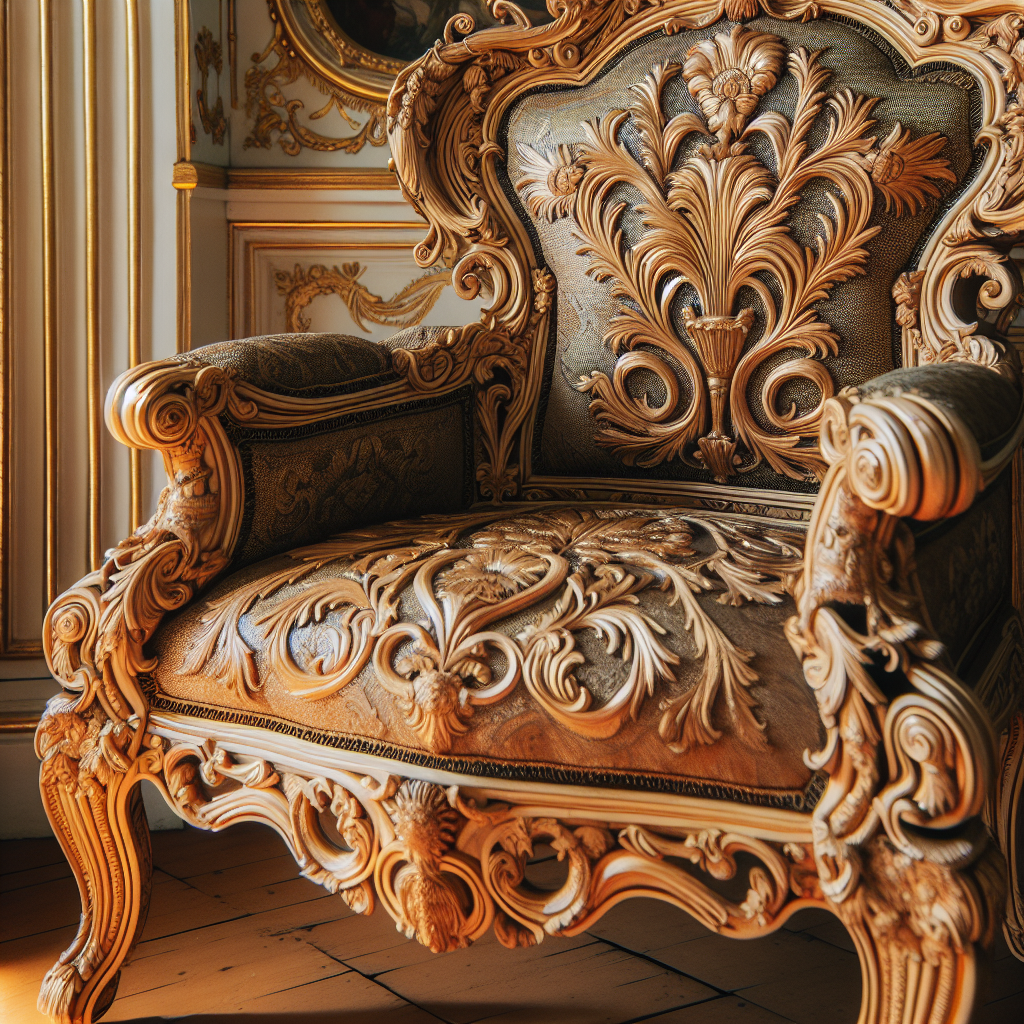 Maison du monde chaise baroque